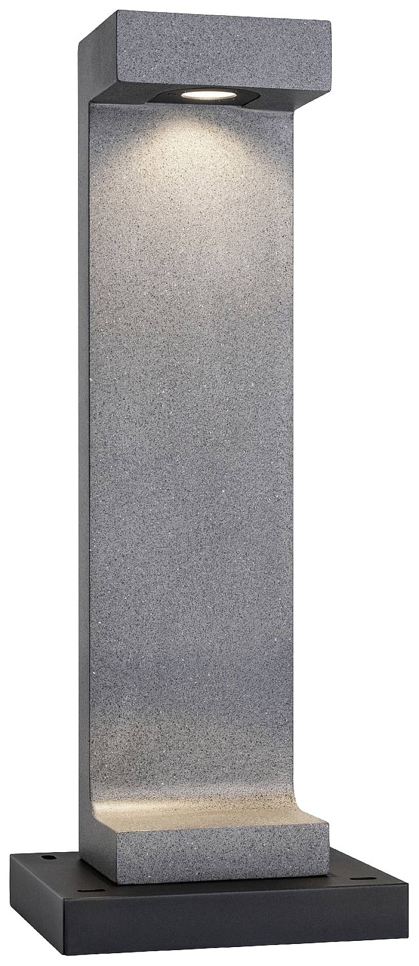 Paulmann 94502 LED-Pollerleuchte 9W schwarzer Sandstein