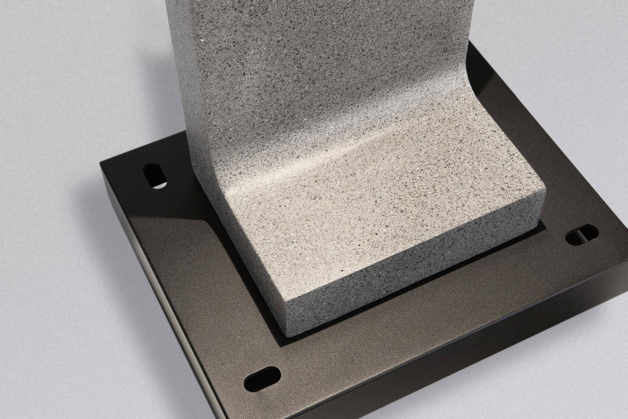 Paulmann 94502 LED-Pollerleuchte 9W schwarzer Sandstein