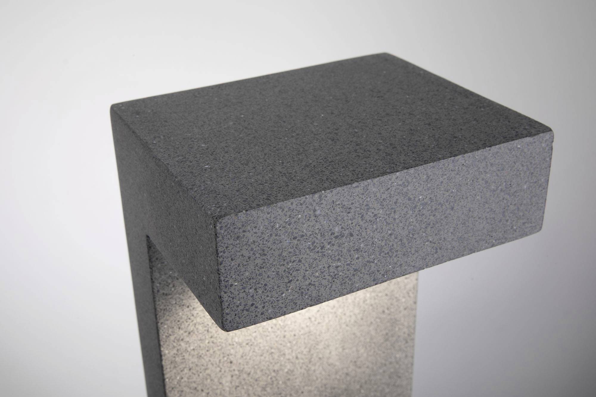 Paulmann 94502 LED-Pollerleuchte 9W schwarzer Sandstein