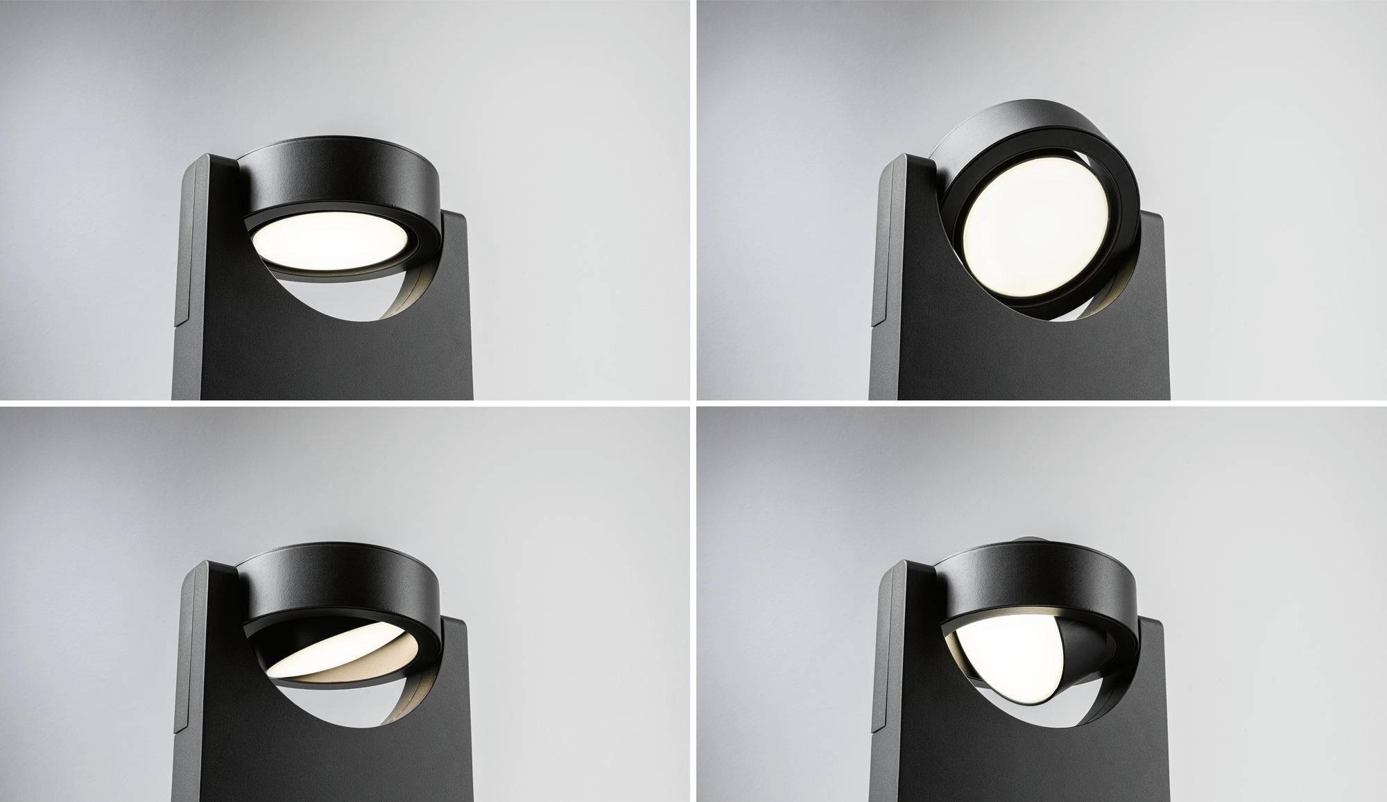 Paulmann Swivea 94406 Außenwandleuchte LED LED fest eingebaut Anthrazit