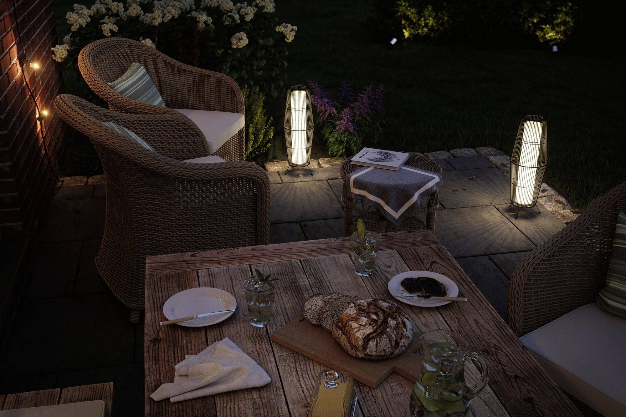 Paulmann 94320 Beleuchtungssystem Plug & Shine Warmweiß Braun