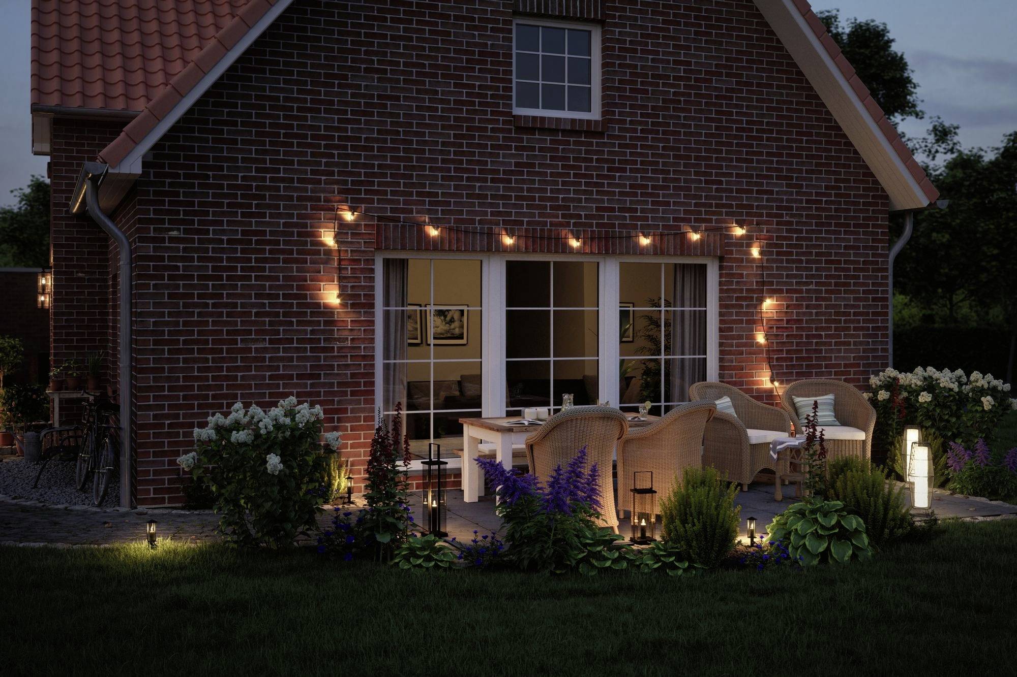 Paulmann 94320 Beleuchtungssystem Plug & Shine Warmweiß Braun