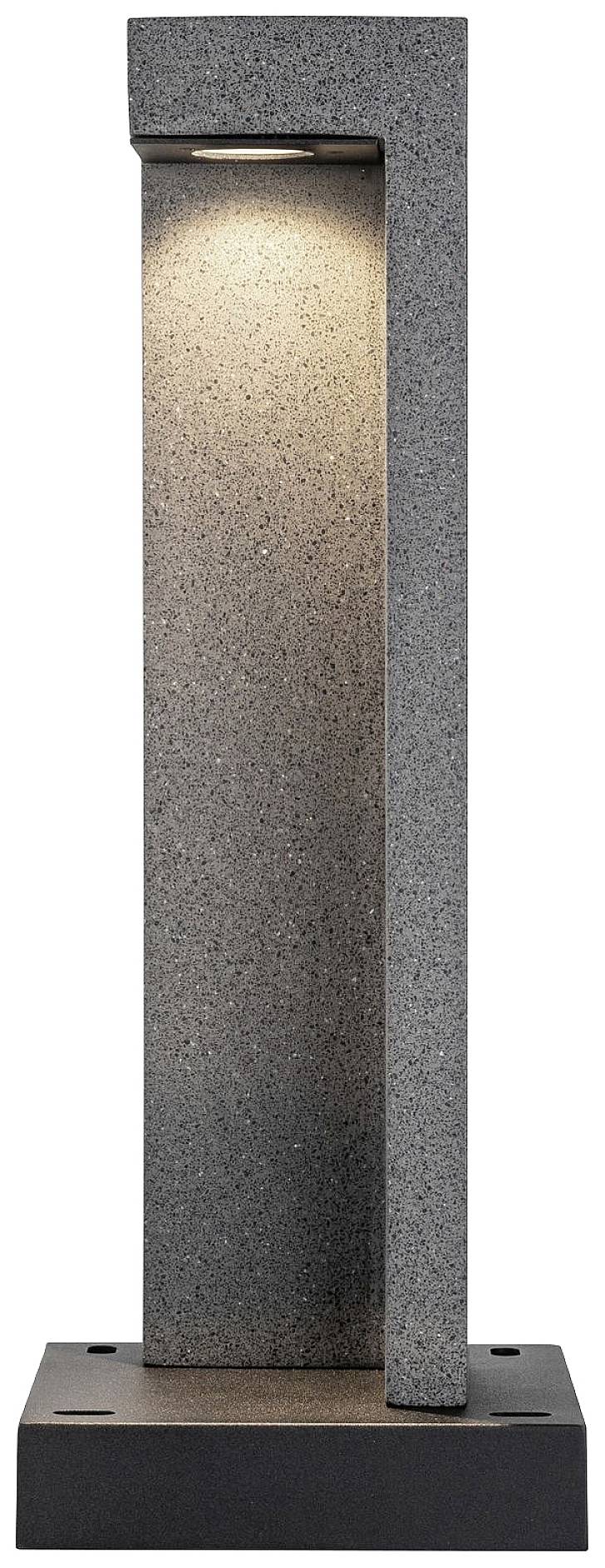 Paulmann 94501 LED-Pollerleuchte LED 9W schwarzer Sandstein