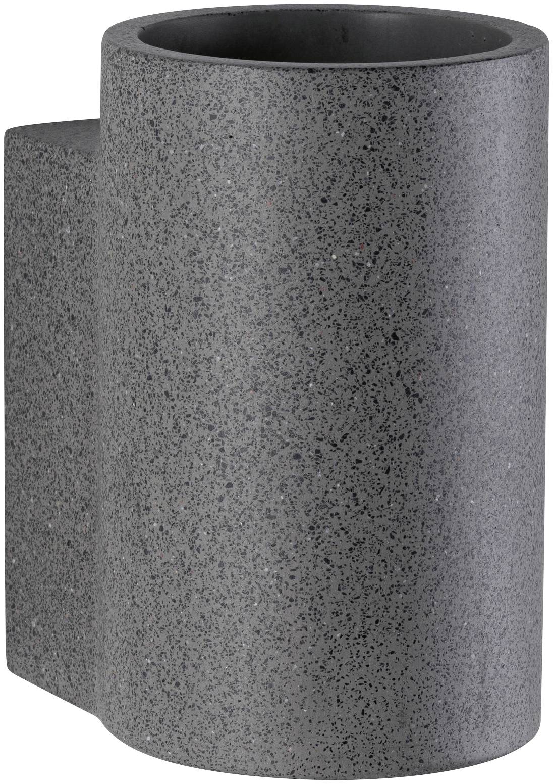 Paulmann Concrea 94500 Außenwandleuchte LED LED fest eingebaut schwarzer Sandstein