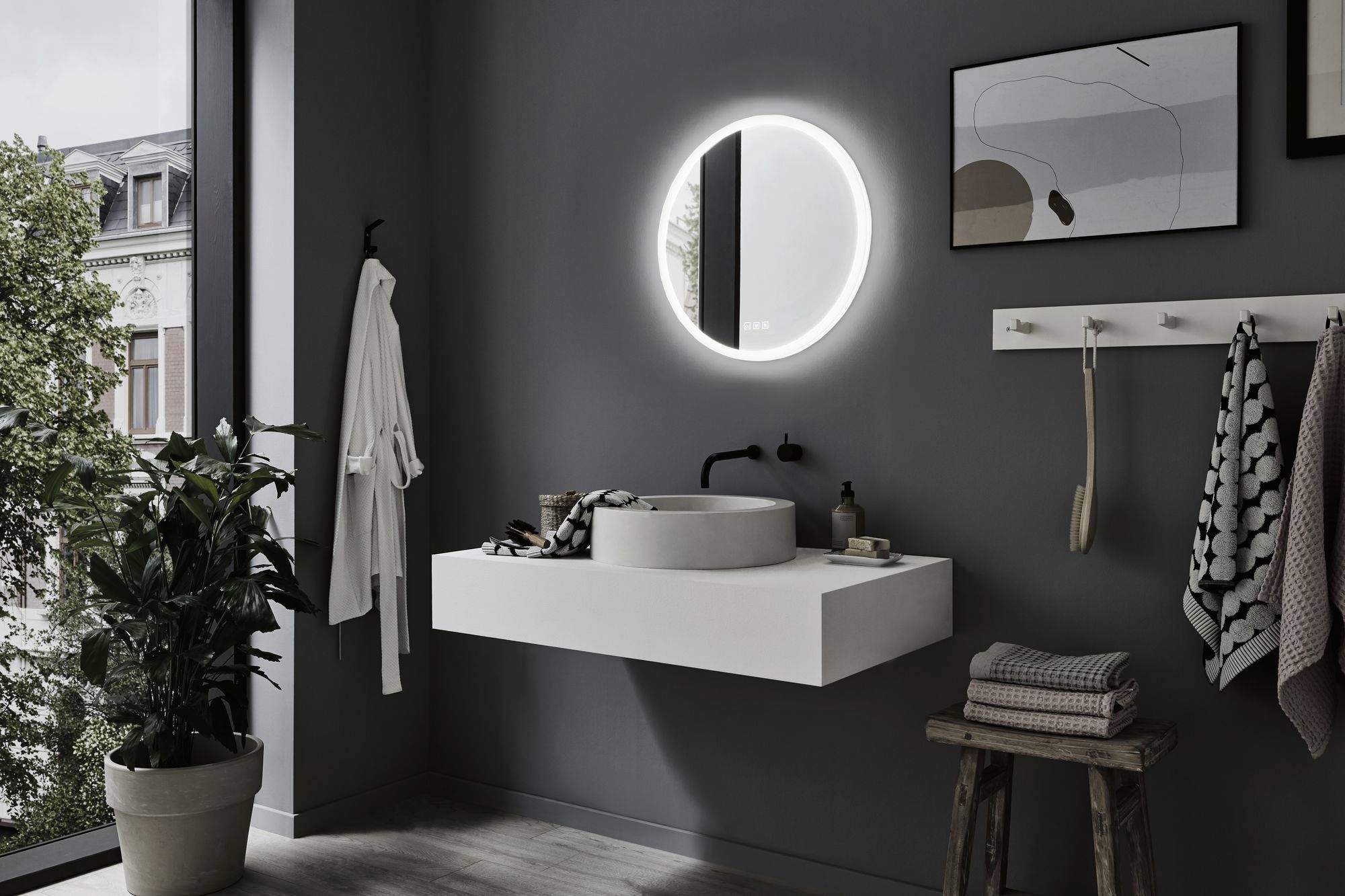 Paulmann HomeSpa Mirra 78952 LED-Spiegelleuchte Warmweiß