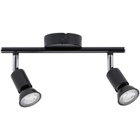 Paulmann Carolina 66751 Wandstrahler GU10 Anthrazit, Chrom Paulmann Carolina 66751 Wandstrahler GU10 Anthrazit, Chrom