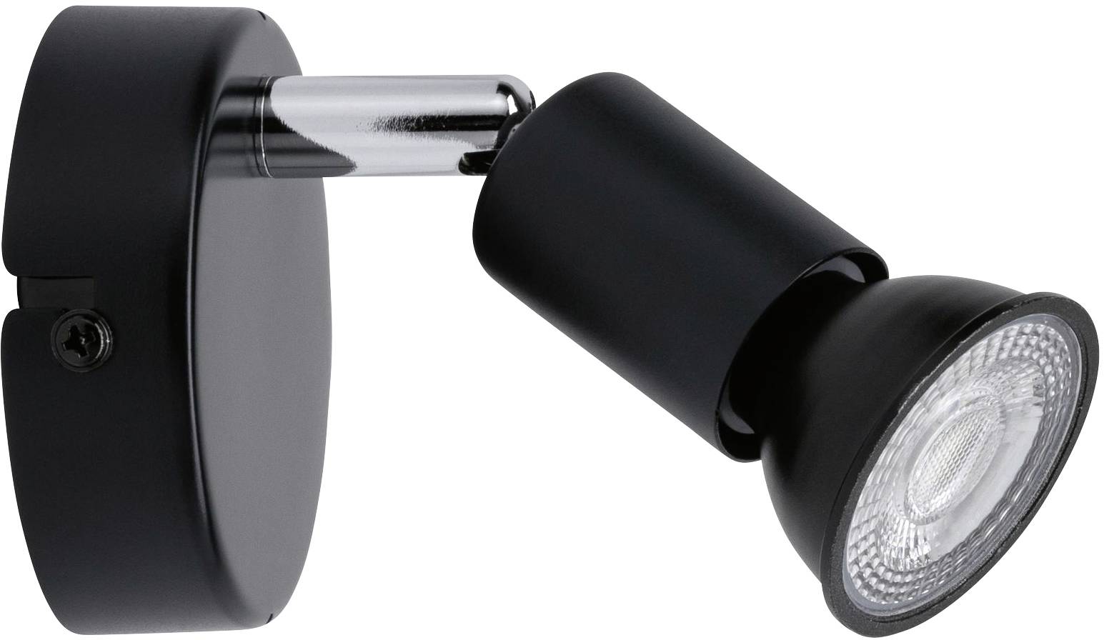 Paulmann Carolina 66750 Wandstrahler GU10 10W Anthrazit, Chrom