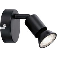 Paulmann Carolina 66755 Wandstrahler GU10 Schwarz (matt) Paulmann Carolina 66755 Wandstrahler GU10 Schwarz (matt)