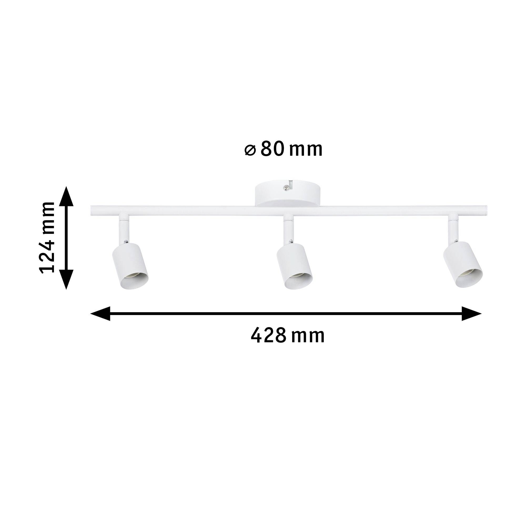 Paulmann Carolina 66765 Wandstrahler GU10