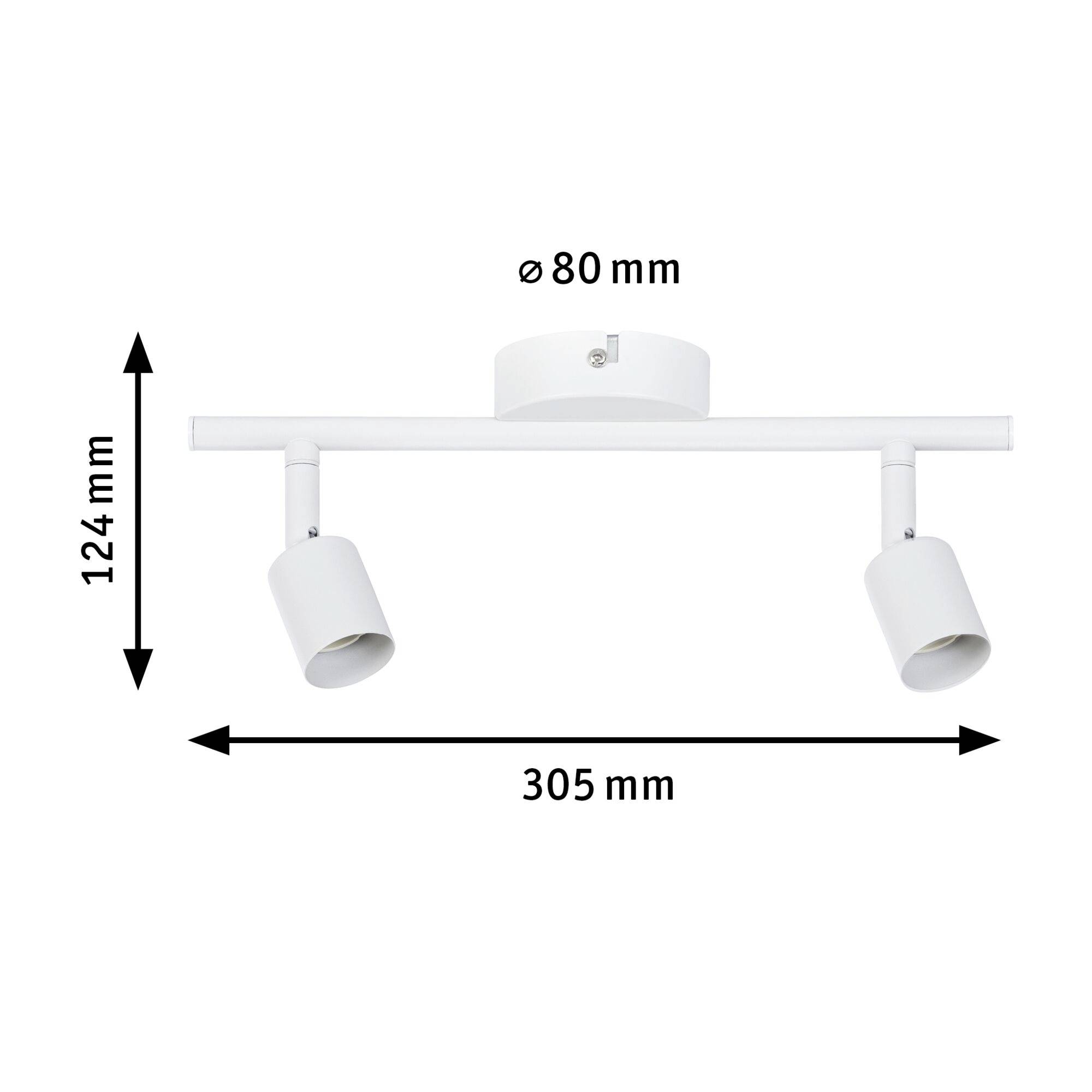 Paulmann Carolina 66764 Wandstrahler GU10
