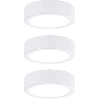 Paulmann LED-Aufbauleuchte LED LED fest eingebaut 9W Warmweiß Weiß Paulmann LED-Aufbauleuchte LED LED fest eingebaut 9W Warmweiß Weiß