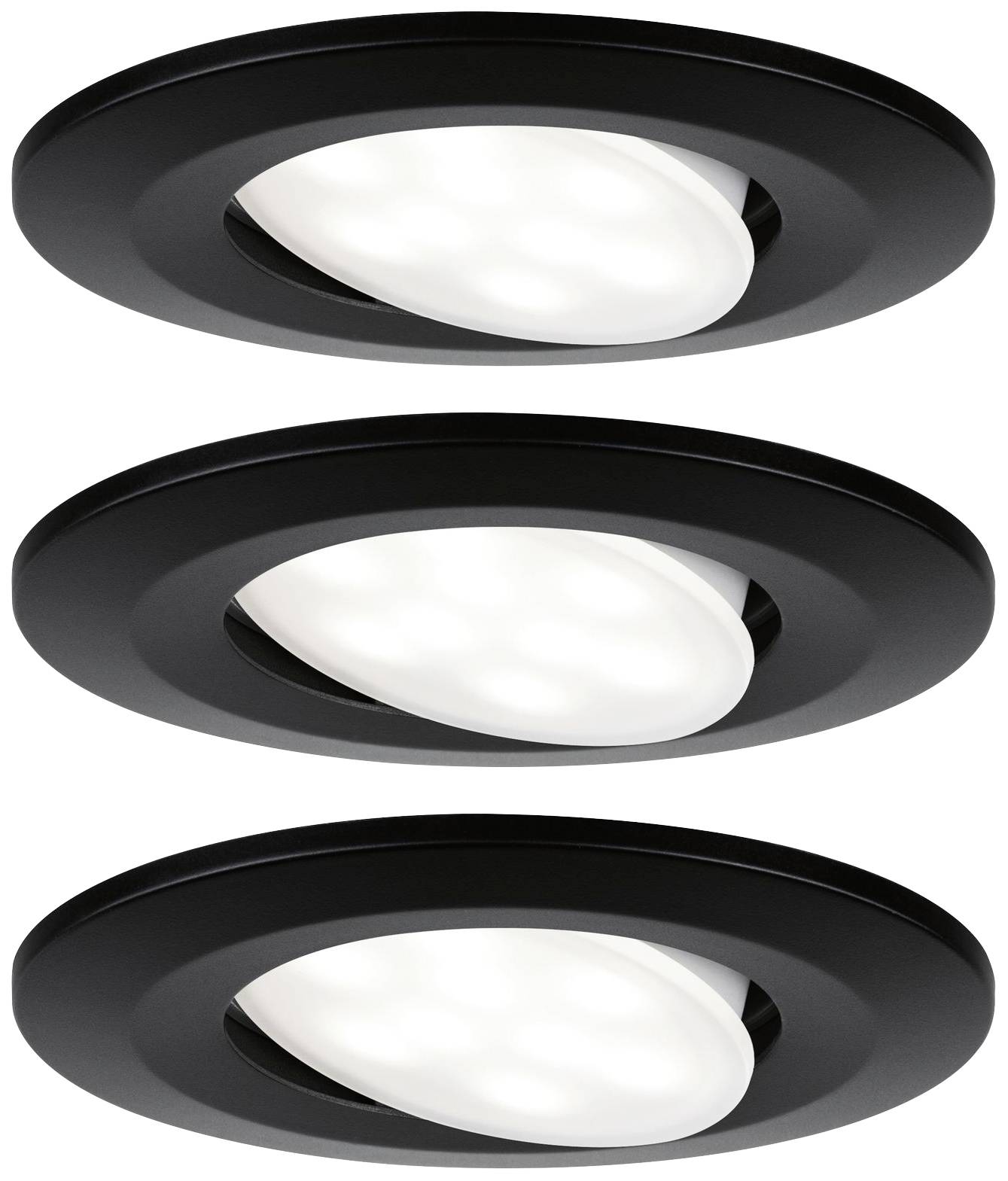 Paulmann 99991 LED-Einbauleuchte LED LED fest eingebaut 18W Schwarz (matt)