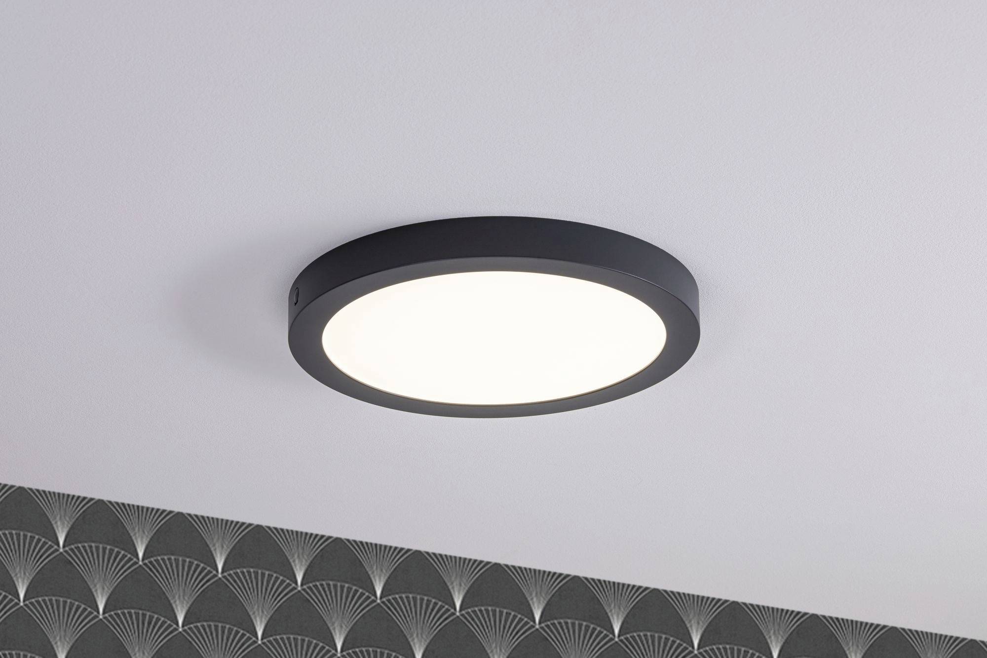 Paulmann 70988 Panel Abia LED-Panel LED LED fest eingebaut 22W Dunkelgrau