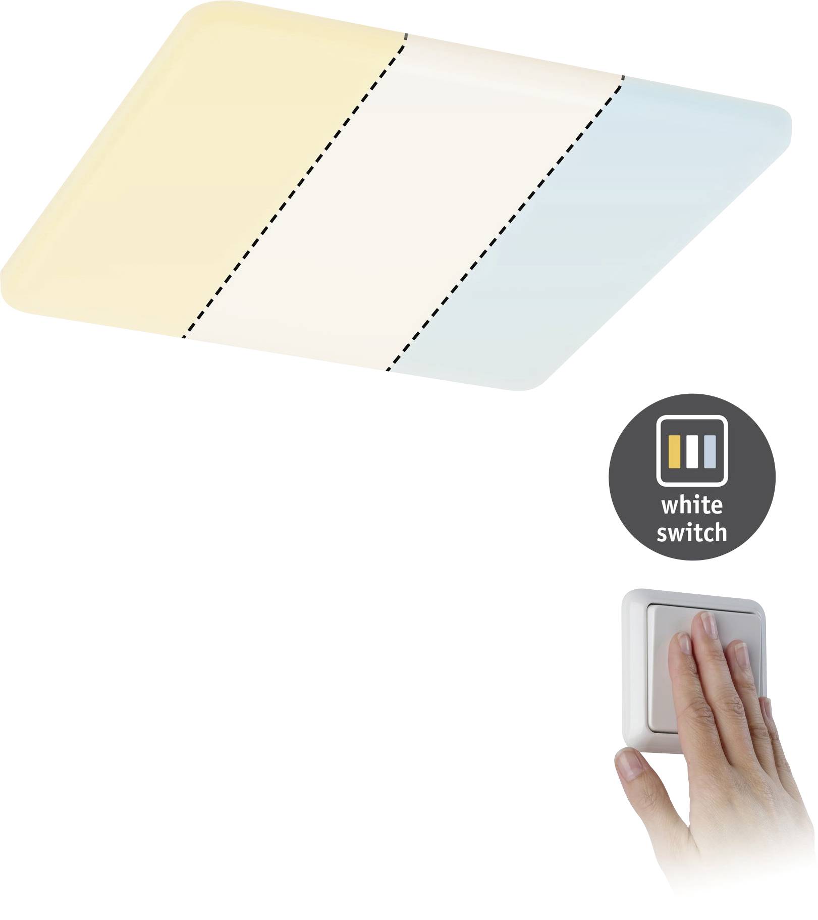 Paulmann 95379 Veluna VariFit LED-Einbaupanel LED 14W Transparent