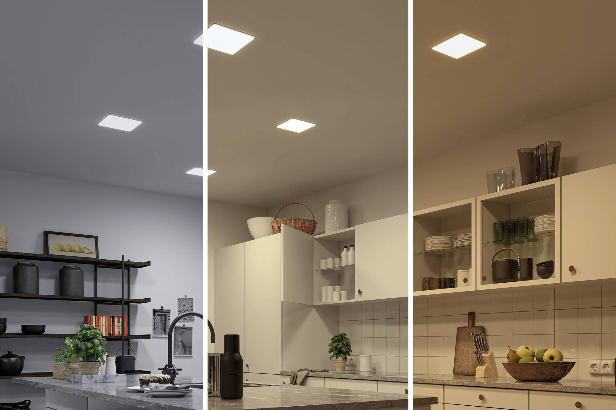 Paulmann 95385 Veluna VariFit LED-Einbaupanel LED 17W Satin