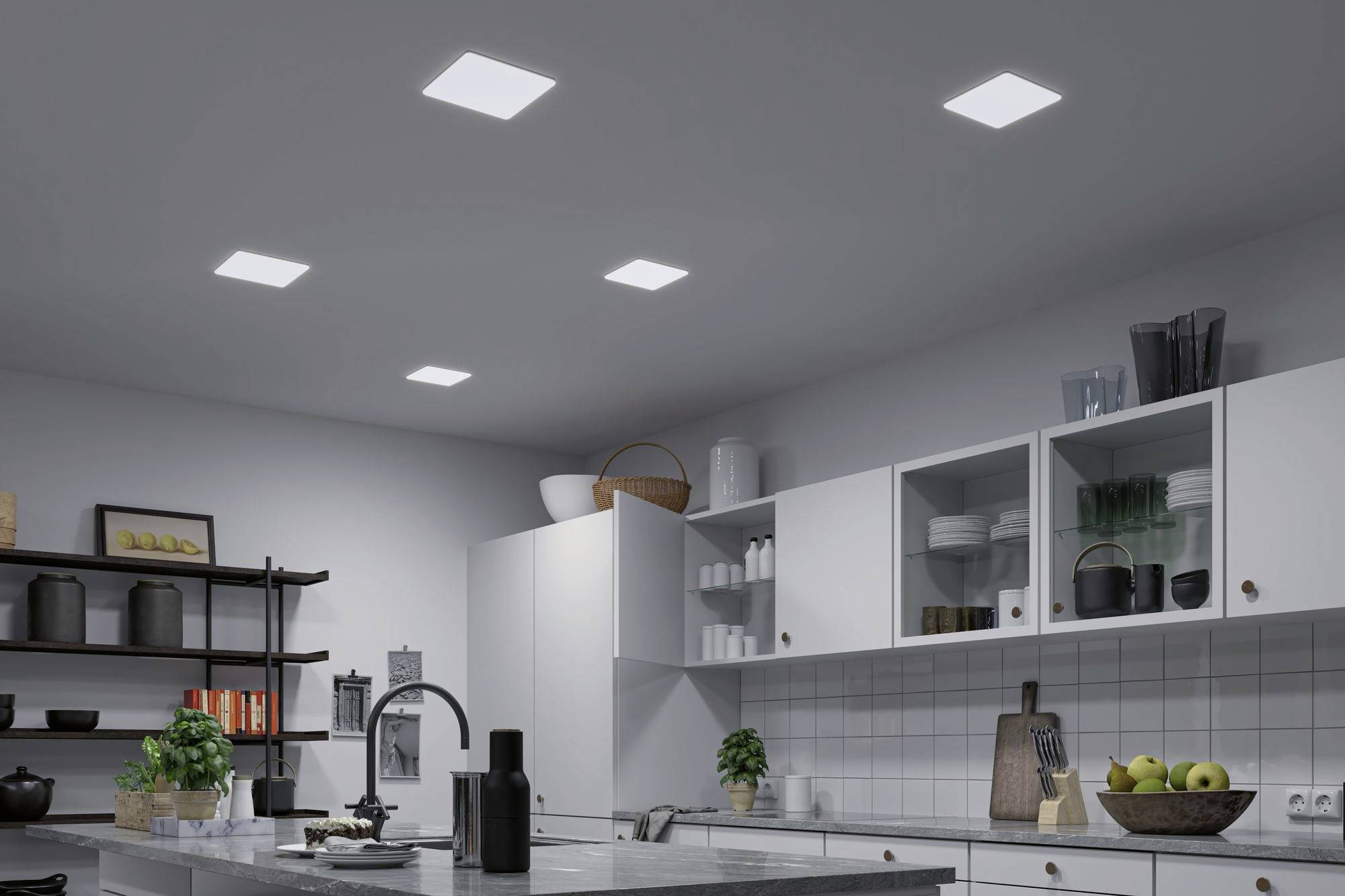 Paulmann 95380 Veluna VariFit LED-Einbaupanel LED 17W Transparent