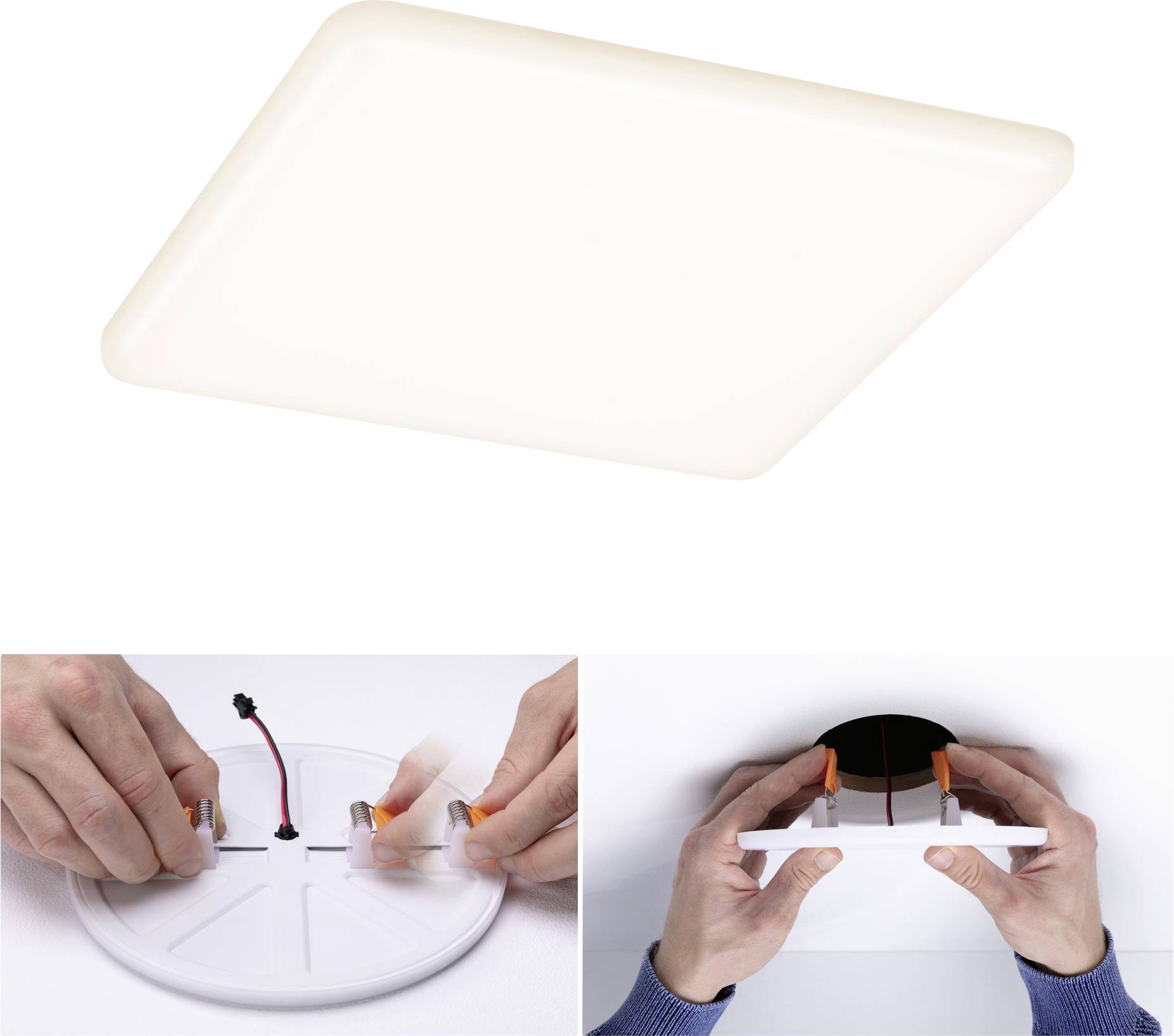 Paulmann 95380 Veluna VariFit LED-Einbaupanel LED 17W Transparent