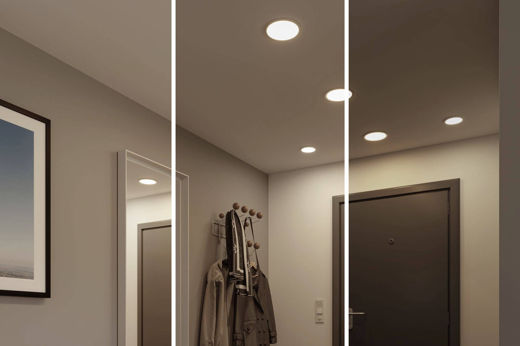 Paulmann 93058 AREO VariFit LED-Einbaupanel LED 16W Chrom (matt)