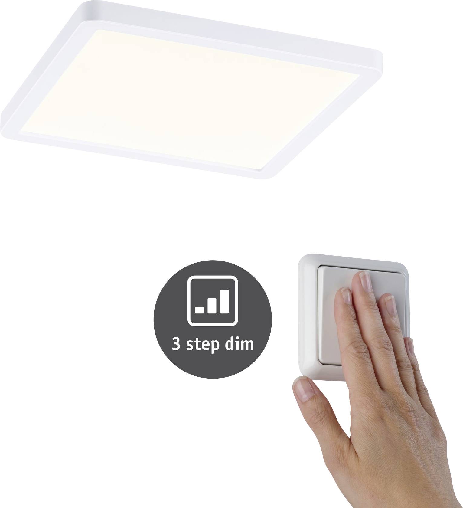 Paulmann 93053 AREO VariFit LED-Einbaupanel LED 13W Weiß
