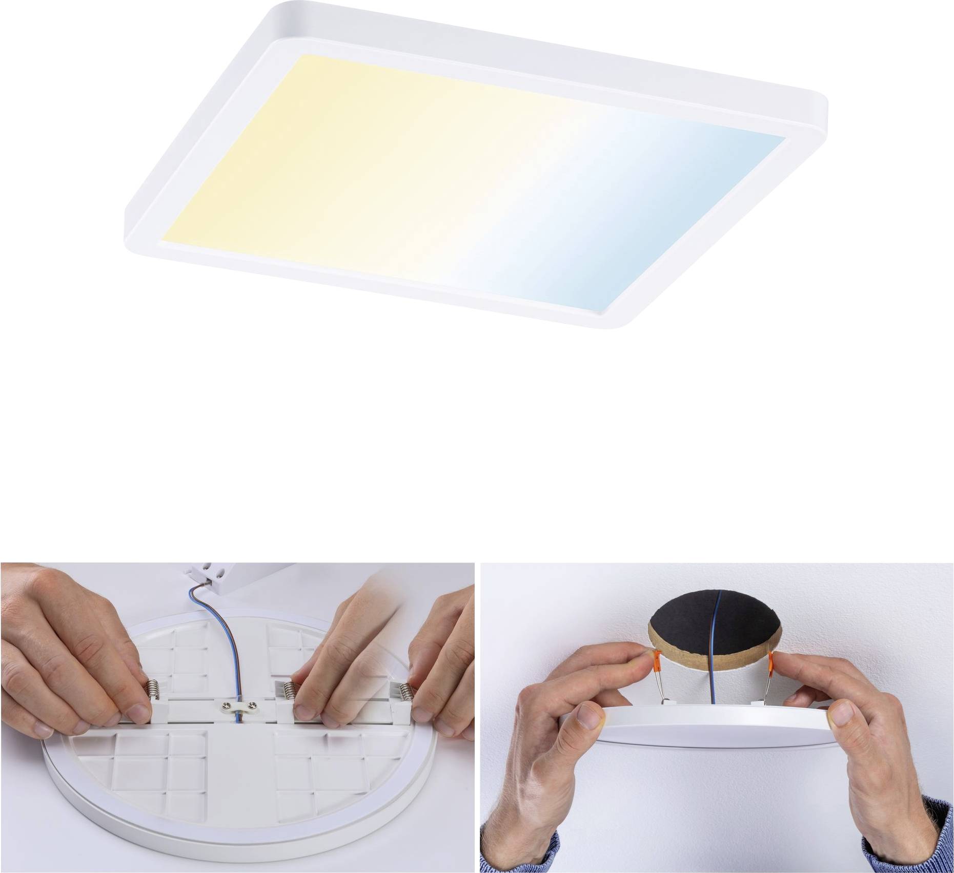 Paulmann 93047 AREO VariFit TuneW Zigbee LED-Einbaupanel LED 13W Weiß