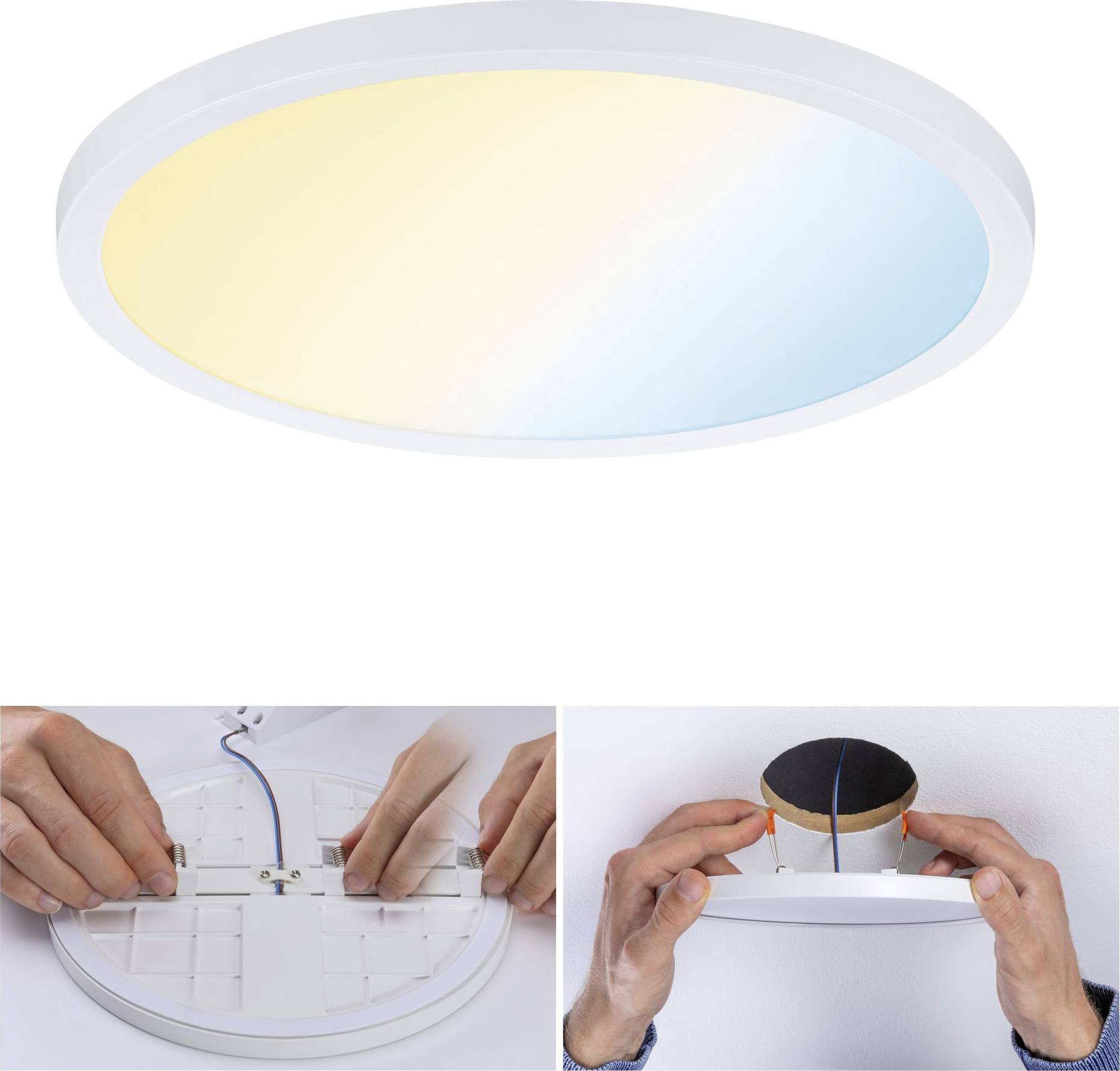 Paulmann 93044 AREO VariFit TuneW Zigbee LED-Einbaupanel LED 16W Weiß