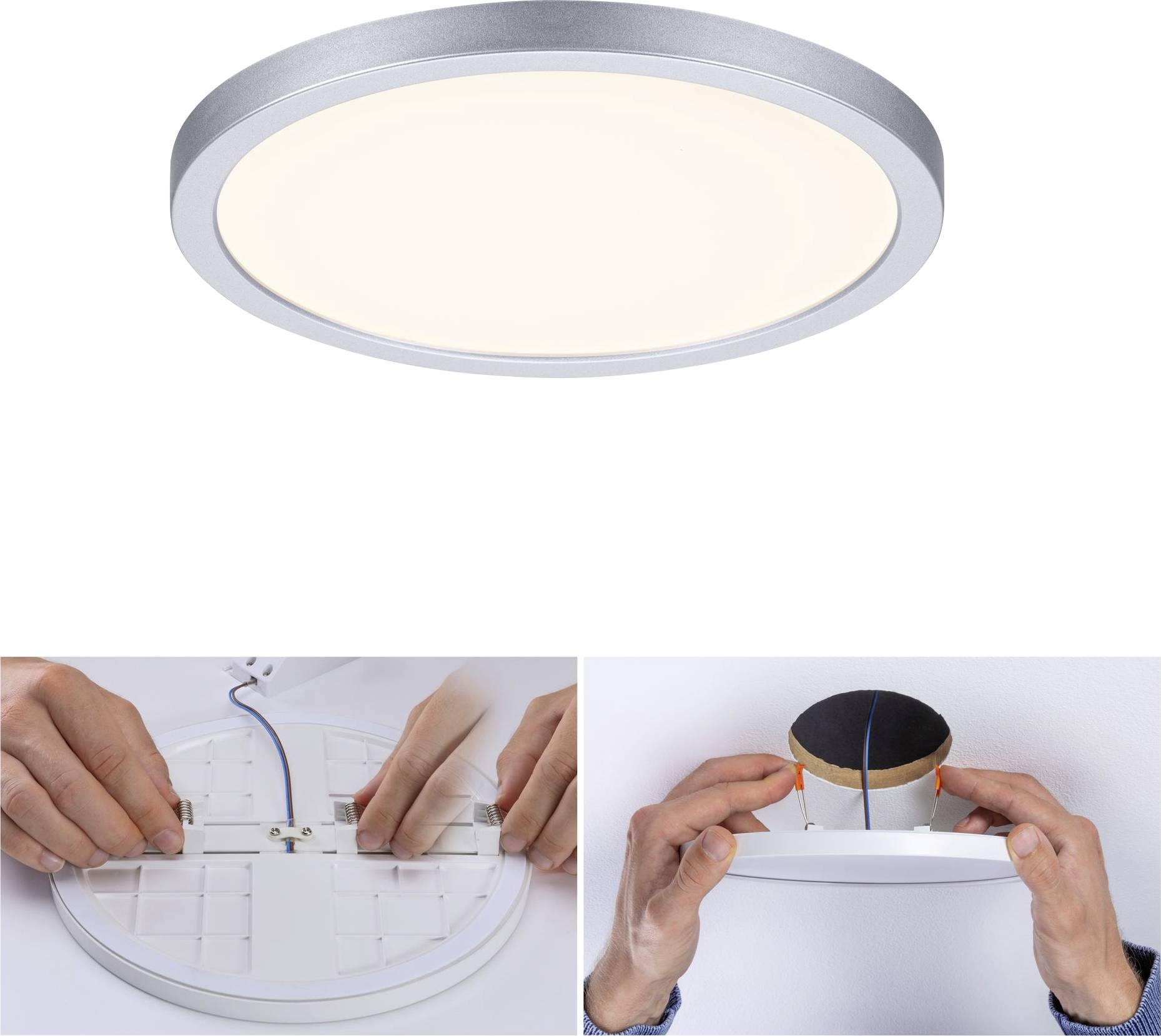 Paulmann 93034 AREO VariFit LED-Einbaupanel LED 13W Chrom (matt)