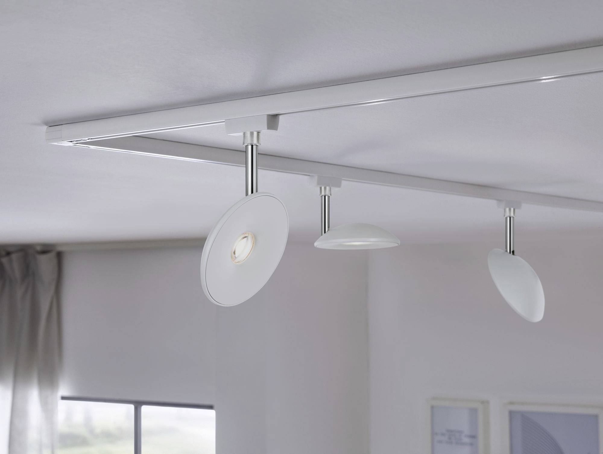 Paulmann URail Spot Sphere LED-Schienenstrahler URail 7.4W Weiß, Chrom