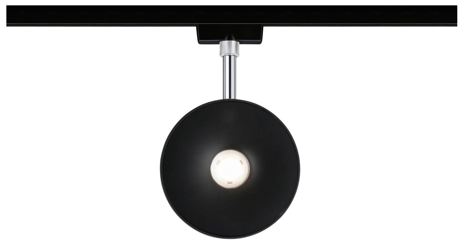 Paulmann URail Spot Sphere LED-Schienenstrahler URail 7.4W Schwarz (matt), Chrom