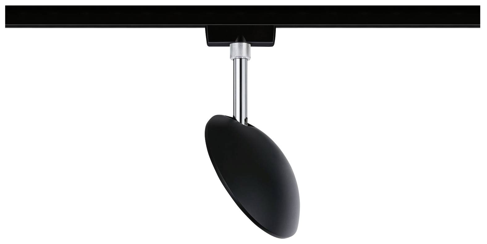 Paulmann URail Spot Sphere LED-Schienenstrahler URail 7.4W Schwarz (matt), Chrom