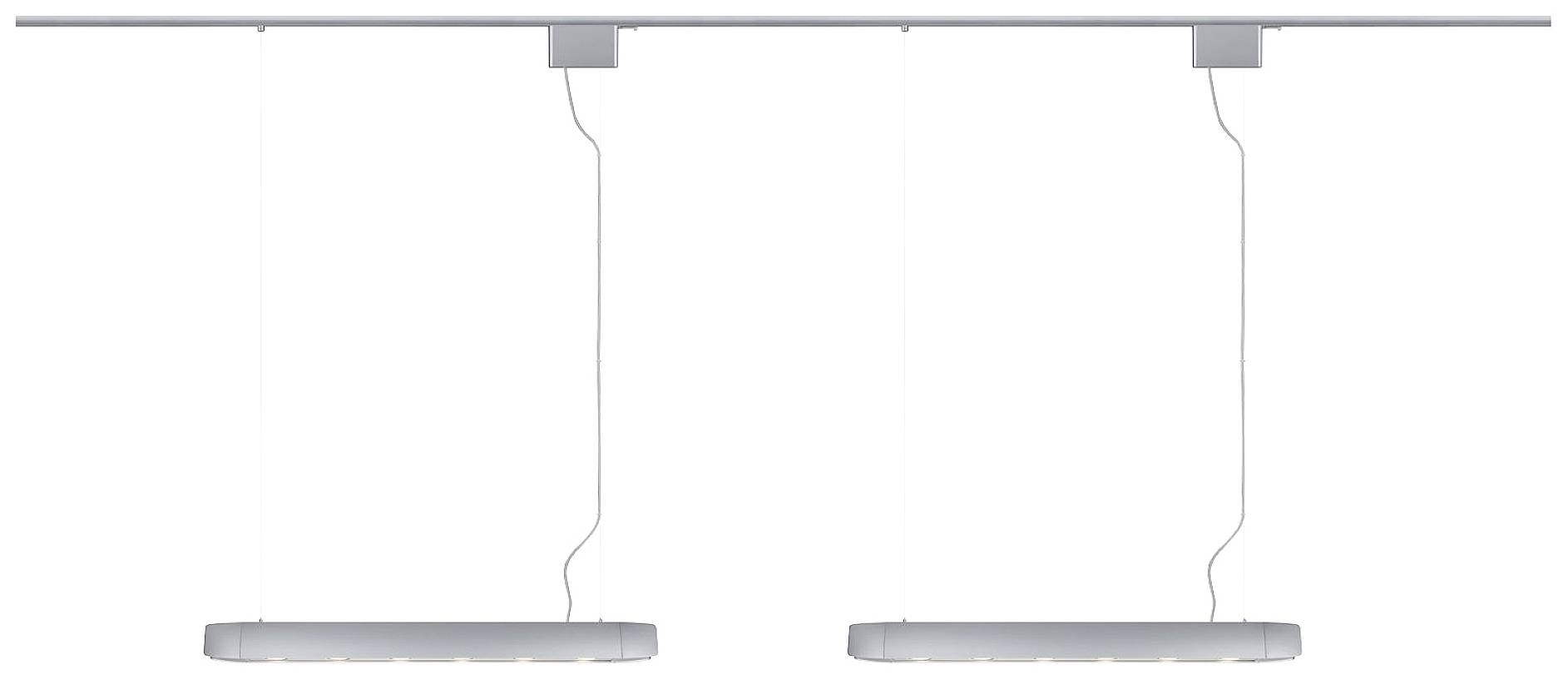 Paulmann URail Pendel Barre LED-Pendelleuchte URail GU10 Chrom (matt)