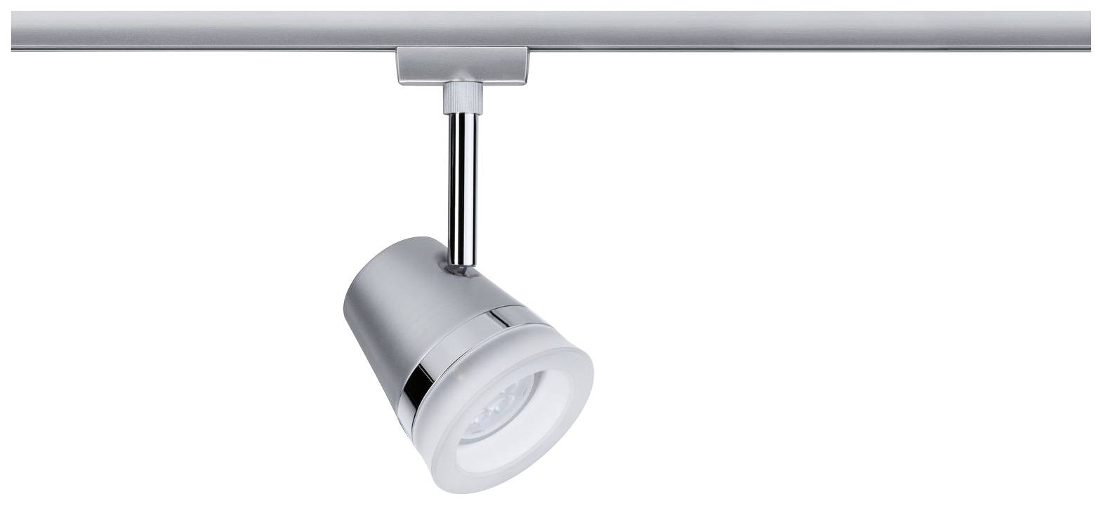 Paulmann URail Spot Cone Zigbee LED-Pendelleuchte URail GU10 5 W Chrom (matt), Chrom