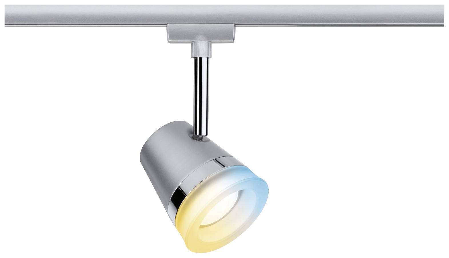 Paulmann URail Spot Cone Zigbee LED-Pendelleuchte URail GU10 5 W Chrom (matt), Chrom