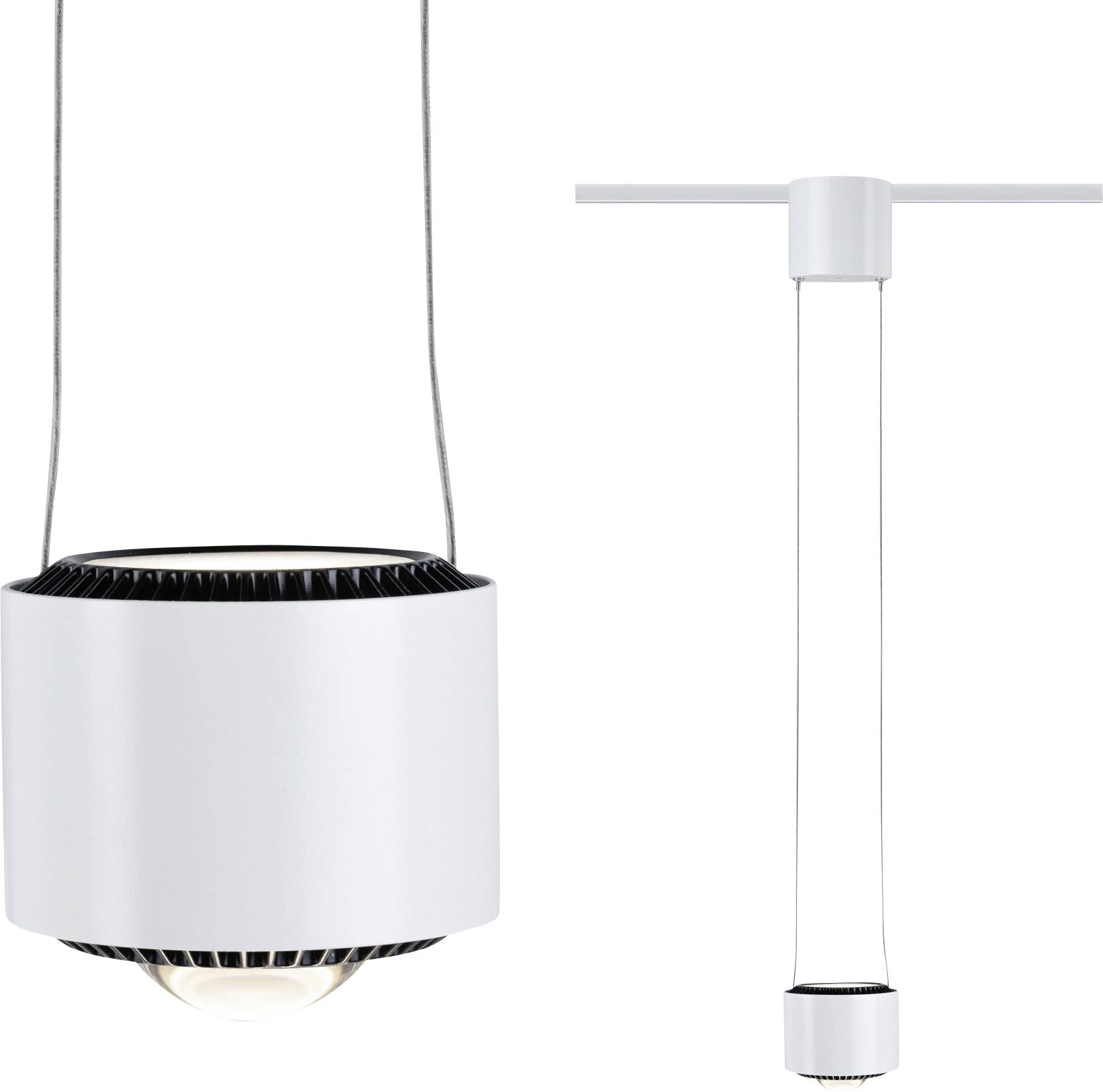 Paulmann URail Pendel Aldan LED-Schienenstrahler URail 17W Weiß