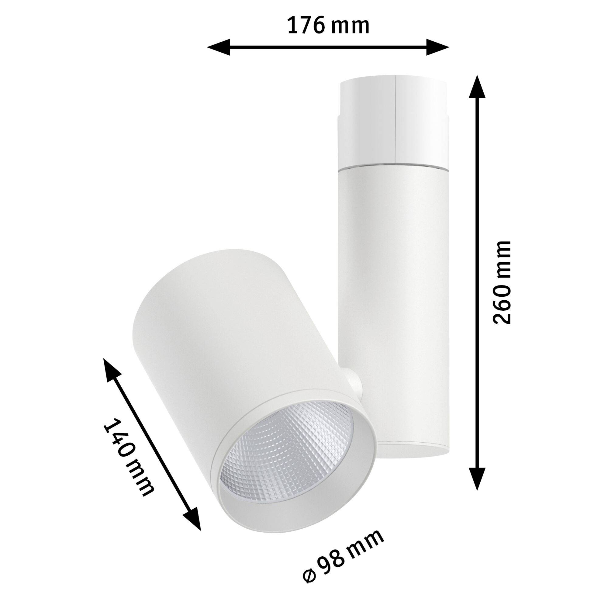 Paulmann URail Spot Zeus LED-Schienenstrahler URail 35W Weiß