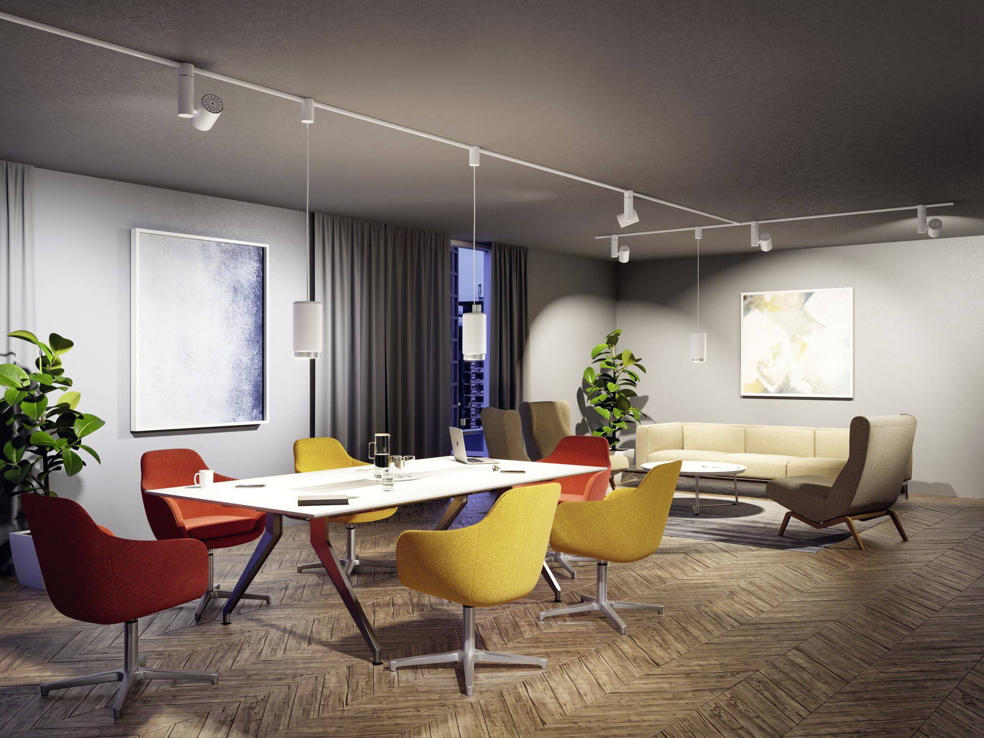 Paulmann URail Spot Zeus LED-Schienenstrahler URail 35W Weiß