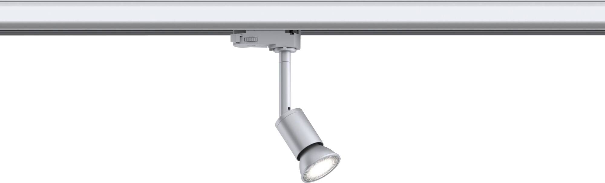Paulmann ProRail3 Purell LED-Schienenstrahler ProRail3 GU10 Silber, Chrom