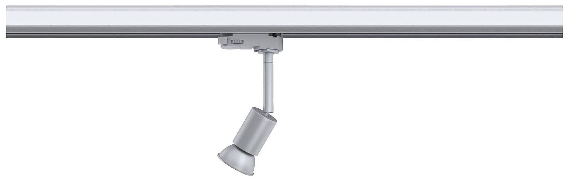 Paulmann ProRail3 Purell LED-Schienenstrahler ProRail3 GU10 Silber, Chrom