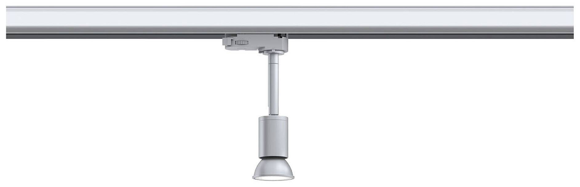 Paulmann ProRail3 Purell LED-Schienenstrahler ProRail3 GU10 Silber, Chrom