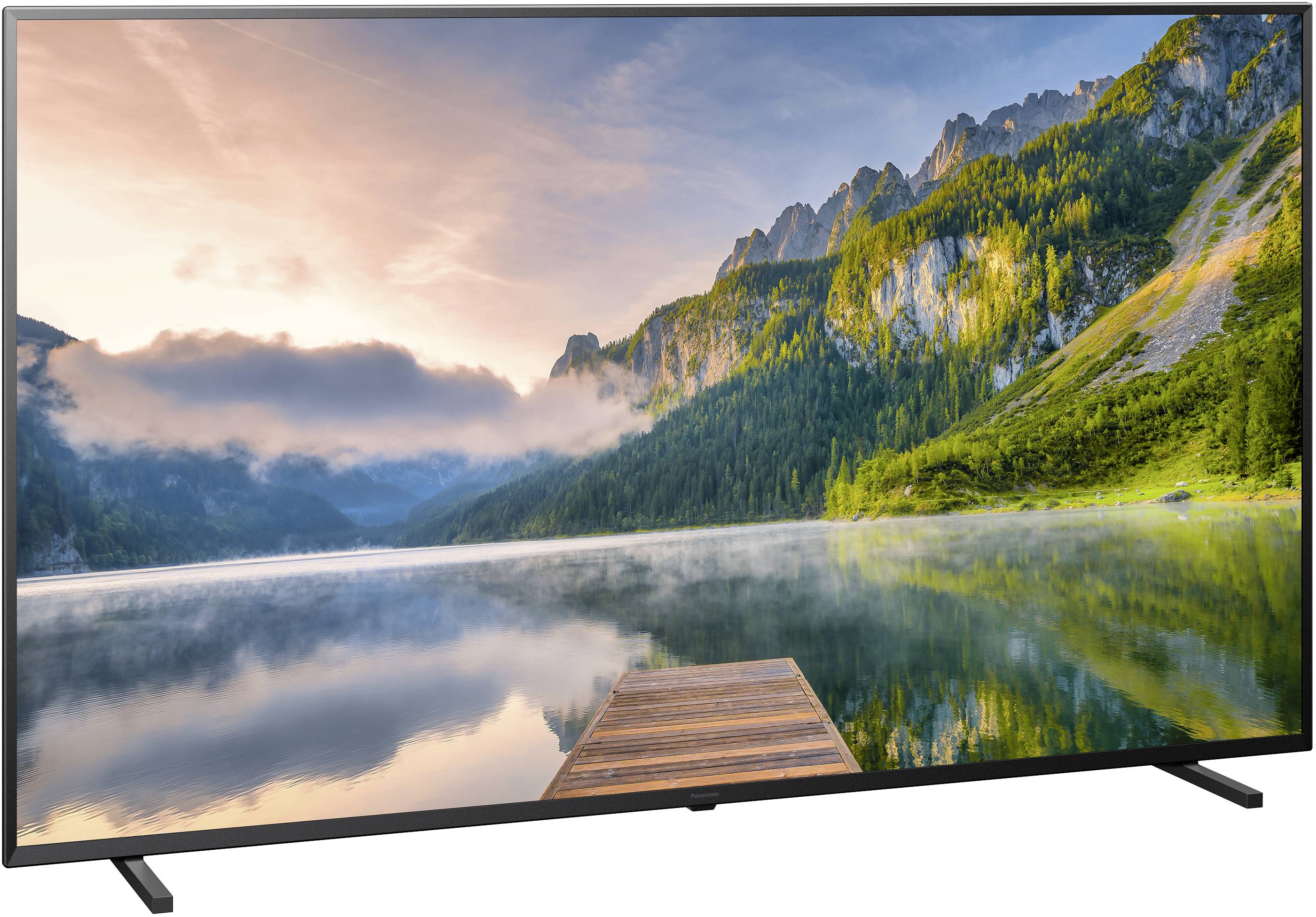 Panasonic TX-65JXW834 LED-TV 164cm 65 Zoll EEK G (A - G) DVB-T2, DVB-C, DVB-S, UHD, Smart TV, WLAN, PVR ready, CI+ Schwarz