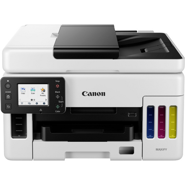 Canon MAXIFY GX6050 Tintenstrahl-Multifunktionsdrucker A4 ADF, Duplex, Tintentank-System, USB canon drucker mit tintentank