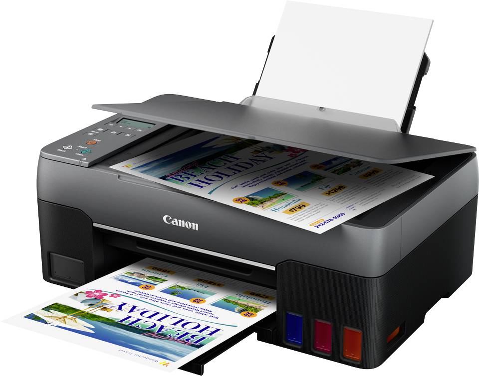 Canon PIXMA G2560 Tintenstrahl-Multifunktionsdrucker A4 USB, Tintentank-System