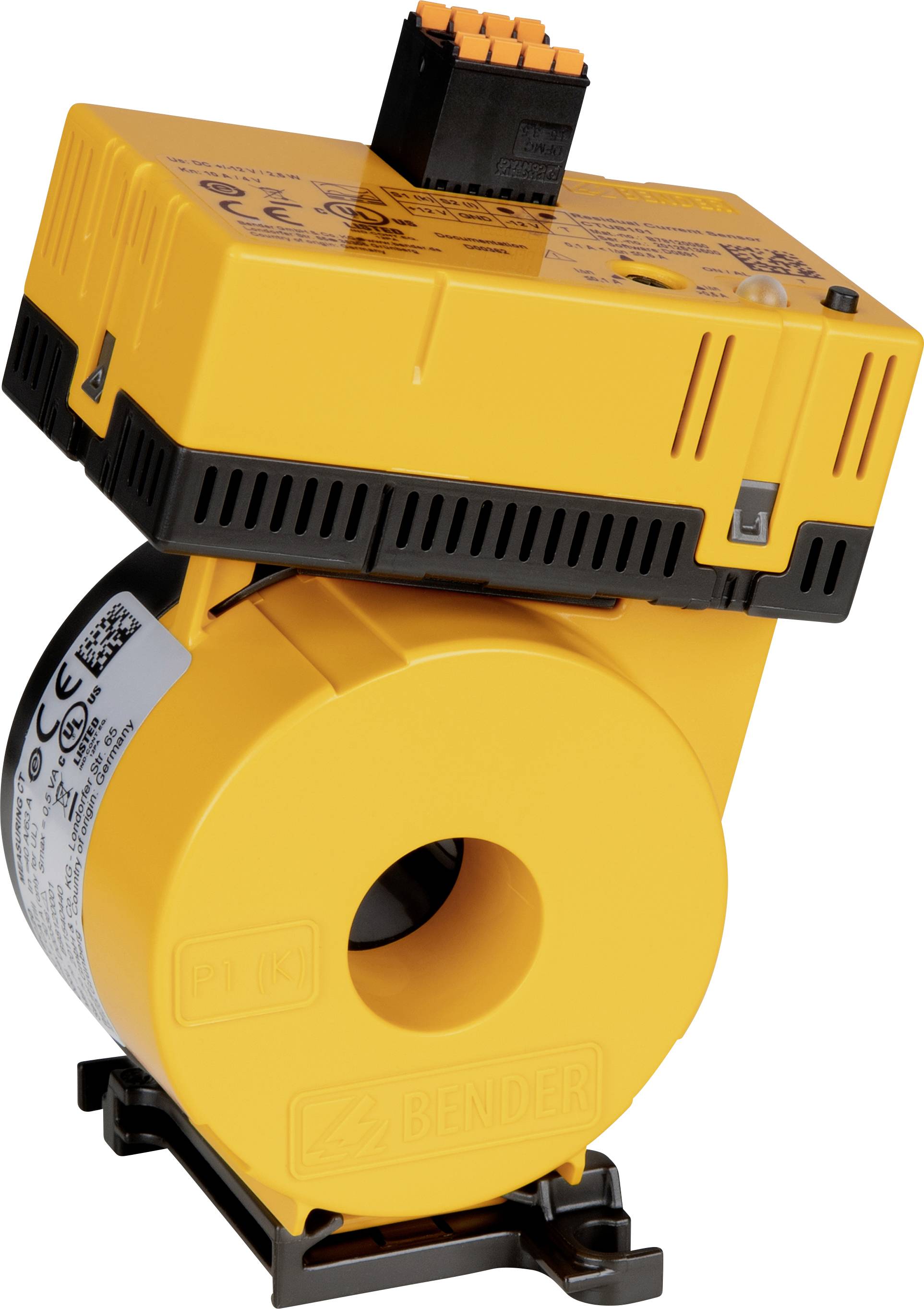 Bender CTUB101-CTBC20 B78120010 Messstromwandler Primärstrom 63A Leiterdurchführung Ø:20mm 1St.