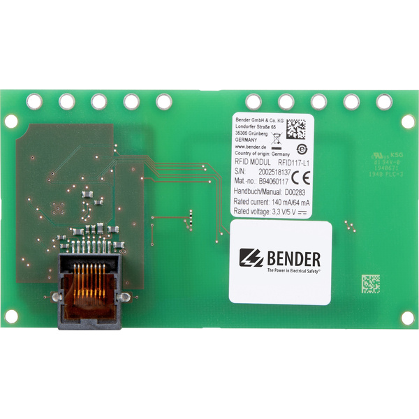 Bender RFID117-L1 eMobility RFID-Karten-Leser