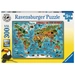 Ravensburger 13257 Puzzle Tiere rund um die Welt 300 Teile XXL 13257 Ravensburger 13257 Puzzle Tiere rund um die Welt 300 Teile XXL 13257