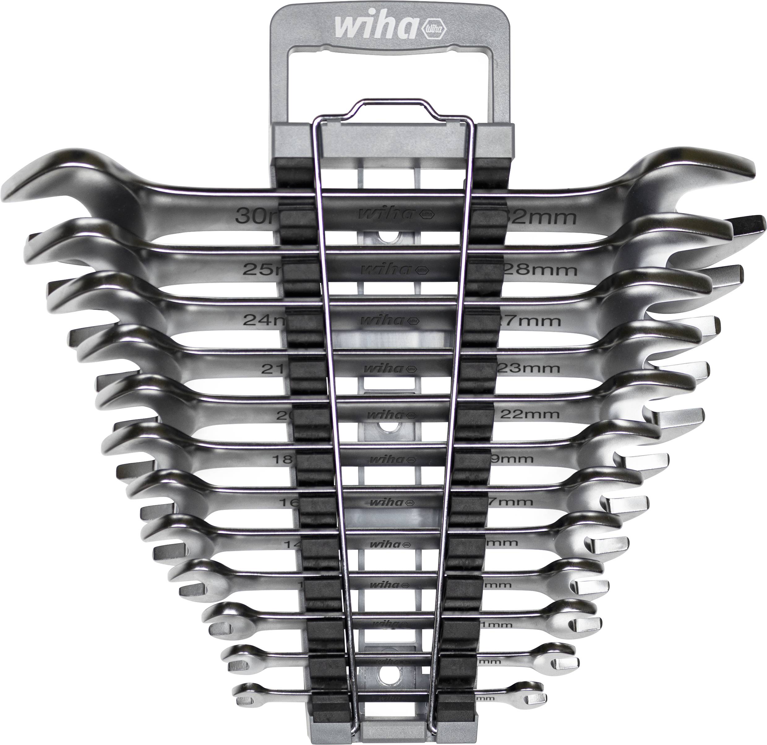 Wiha 44753 Doppel-Maulschlüssel-Satz 12teilig Schlüsselweite (Metrisch) 7 - 32mm