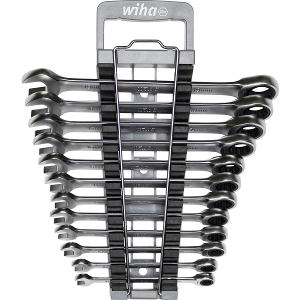 Wiha 44665 Ring-Maulschlüssel-Satz 12teilig Schlüsselweite (Metrisch) 8 - 19mm Wiha 44665 Ring-Maulschlüssel-Satz 12teilig Schlüsselweite (Metrisch) 8 - 19mm