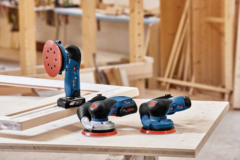 Bosch Professional GEX 18V-125 solo 0601372201 Akku-Exzenterschleifer bürstenlos, ohne Akku 18 V Ø 125 mm