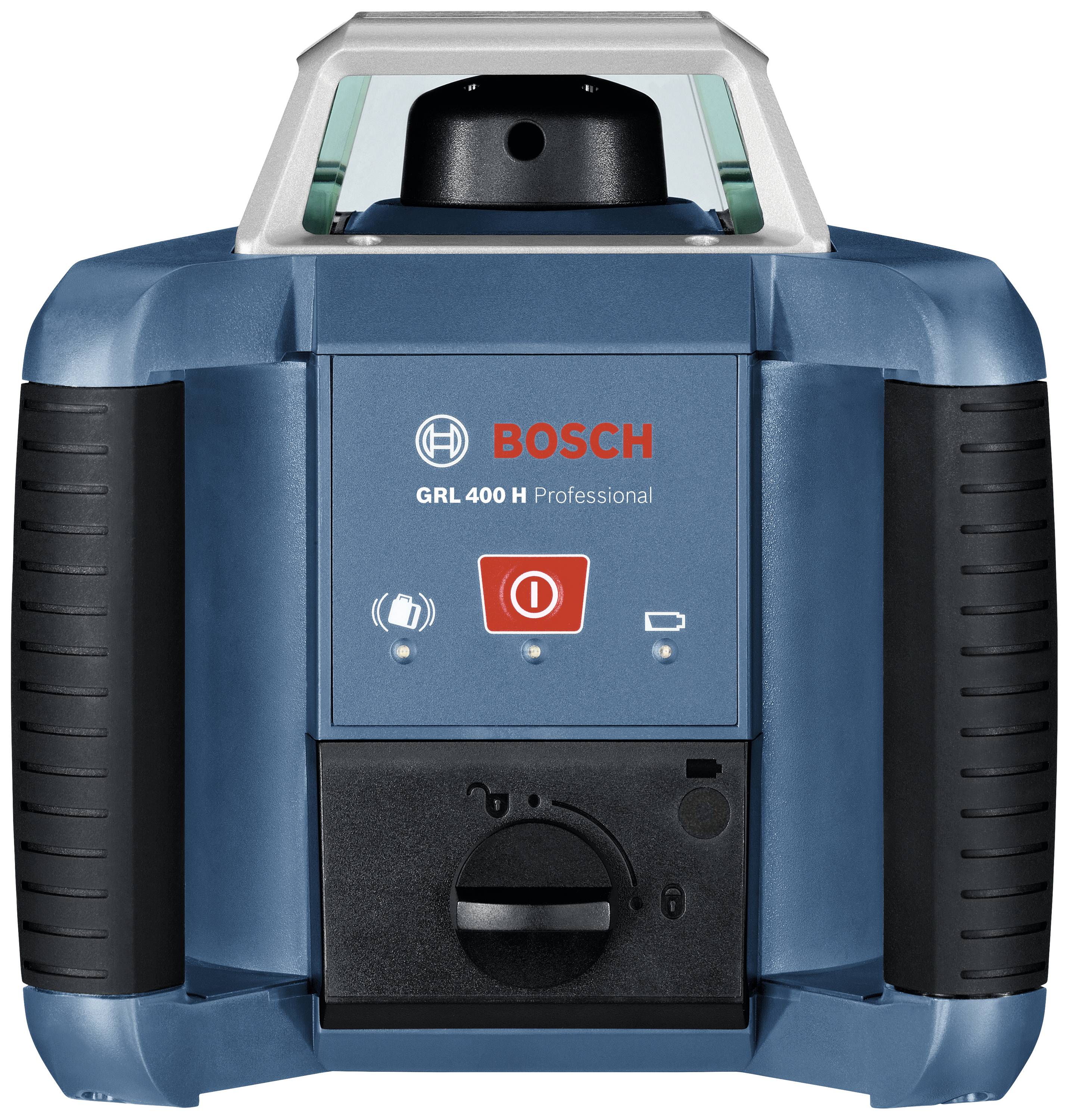 Bosch Professional GRL 400 H Set Rotationslaser inkl. Stativ, inkl. Laserempfänger Reichweite (max.): 400m