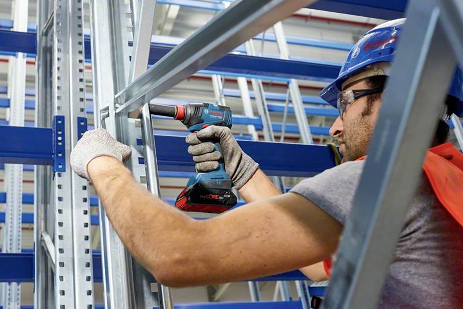 Bosch Professional GDX 18V-200 06019J2206 Akku-Drehschlagschrauber 200 Nm 18V Anzahl mitgelieferte Akkus 2 4.0Ah Li-Ion inkl.