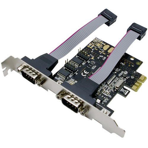 LogiLink PC0031 Carte enfichable sérielle sériel (9 broches) PCIe